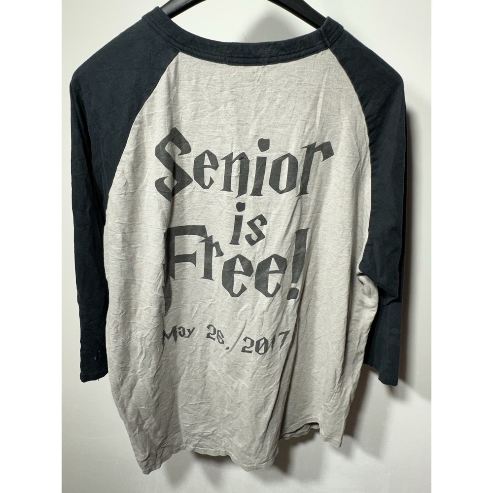 Sport-Tek Hiram College Graduation Harry Potter Graphic Raglan T-Shirt Men's L - Picture 3 of 6